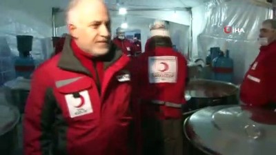  Türk Kızılayı, 68 noktada depremzedelere dağıtım yapıyor