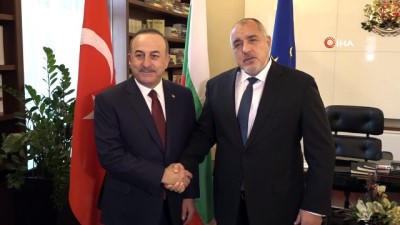  - Bakan Çavuşoğlu, Bulgaristan Başbakanı Borisov ile görüştü 