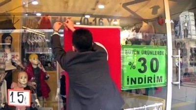 bagimsizlik -  Çarşıyı Türk bayraklarıyla donattılar Videosu