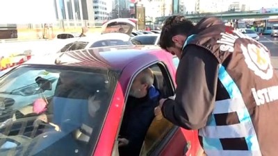 emniyet seridi -  İstanbul'da çakar lamba ve emniyet şeridi uygulaması  Videosu