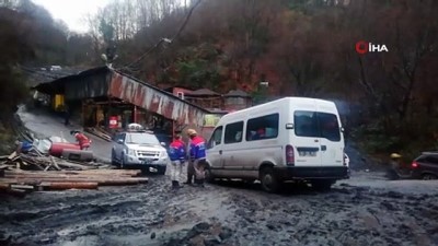  Kaçak maden ocağındaki göçükte mahsur kalan 2 işçiye ulaşma çalışması sürüyor 