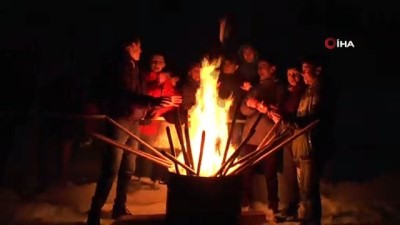 a milli takimi -  Erzurum’da 'kışa merhaba' festivali  Videosu