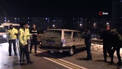 gizli buzlanma -  Karaman'da 7 aracın karıştığı zincirleme kaza ucuz atlatıldı Videosu