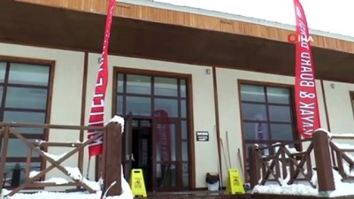 kar motosikleti -  Keltepe Kayak Merkezi hizmete girdi Videosu