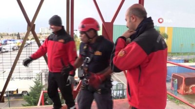15 bin kisi -  Kocaeli’de 15 bin kişi yangınla mücadele tekniklerini öğrendi  Videosu