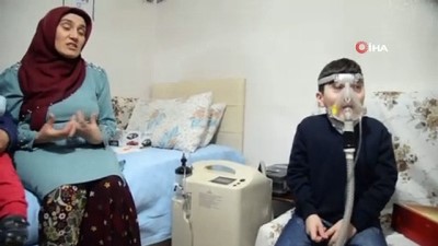 kas hastaligi -  Vali Şentürk’ten makineye bağlı yaşayan minik Onur’a ziyaret Videosu