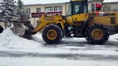  Aşkale’de karla mücadele seferberliği 