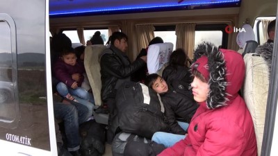  Çanakkale'de 108 mülteci yakalandı 