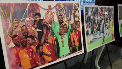 sergi acilisi - Kadın foto muhabiri futbol maçlarında çektiği fotoğraflarla sergi açtı Videosu