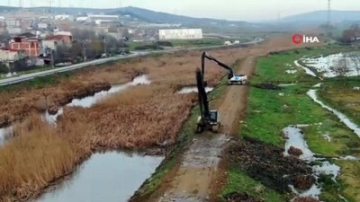  Kanal İstanbul güzergahı havadan görüntülendi 