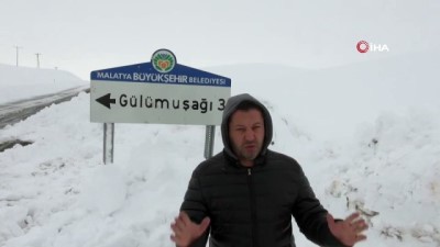 Malatya’da kapalı yollar ulaşıma yeniden açılıyor