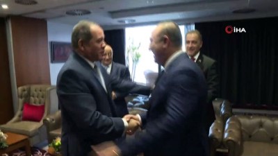  - Bakan Çavuşoğlu Cezayirli mevkidaşıyla görüştü 