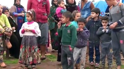 ic savas -  Hatay'daki göçmen çocuklara kıyafet yardımı Videosu