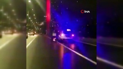 siddetli firtina -  Polis ekipleri rüzgara böyle set oldu  Videosu