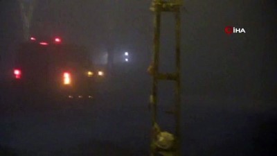  Yüksekova’da yoğun sis hayatı olumsuz etkiledi