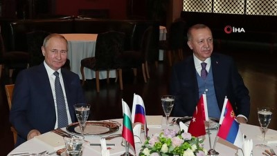  Cumhurbaşkanı Erdoğan ile Putin yeniden görüşmeye başladı