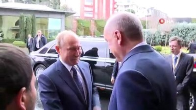  Erdoğan-Putin görüşmesi başladı 