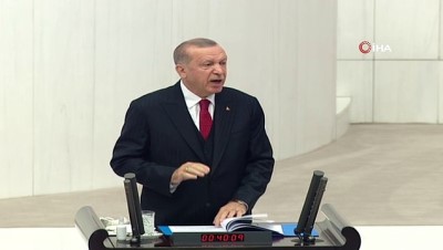 yeni yasama yili -  Cumhurbaşkanı Erdoğan: 'OECD, Türk ekonomisini salgından en az etkilenen 3. ekonomi olarak göstermiştir. Hedef yılı pozitif büyüme ile kapatmak' Videosu