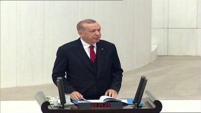 yeni yasama yili - Cumhurbaşkanı Erdoğan: 'Önümüzdeki yıl için belirlediğimiz büyüme oranı yüzde 5,8'dir' - TBMM Videosu