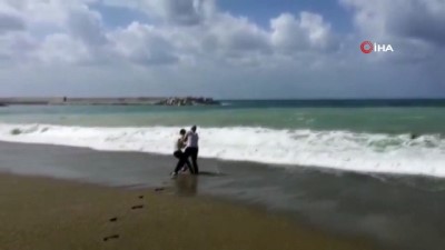  Denizde can pazarı kamerada