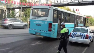  Karabük’te minibüs ve otobüslerde kurallara uyuluyor
