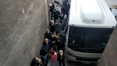 Kobani eylemleri soruşturmasında gözaltına alınan şüpheliler adliyeye sevk edildi (2) - ANKARA