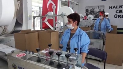  Sağlık Bakanlığı için 100 milyon maske üretildi