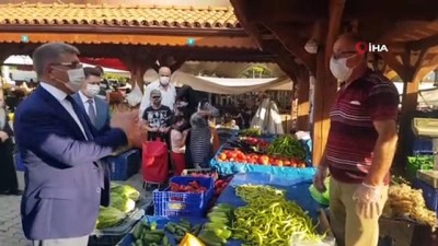 pazar esnafi -  Vali Gürel: “Bundan sonra ceza kesmeye başladık” Videosu