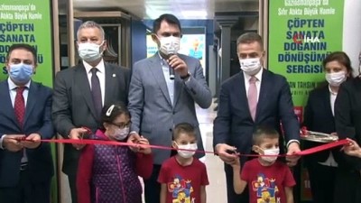  - Gaziosmanpaşa’da çöpler sanata dönüştü