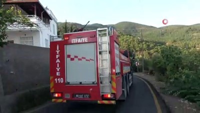 Hatay'da orman yangınlarına havadan ve karadan müdahale sürüyor