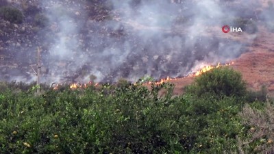 rakka -  Hatay’da otluk yangını kontrol altına alındı Videosu