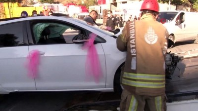 gelin arabasi -  Gaziosmanpaşa’da kamyonet dehşeti: Gelin ve damat ölümden döndü Videosu