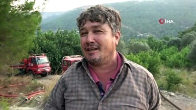 yangin helikopteri -  Mersin´de çıkan orman yangınında 2 hektar kızılçam zarar gördü Videosu
