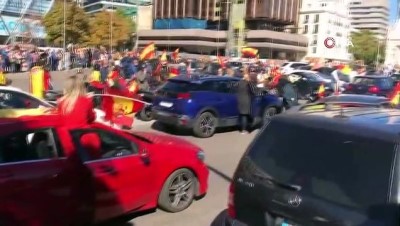 saglik sistemi -  - İspanya’da Madrid kısıtlamaları protesto edildi Videosu