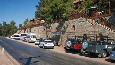  Kızkumu yerli ve yabancı turistlerin gözdesi olmaya devam ediyor