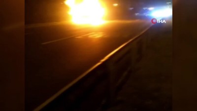 sansi -  Bursa’da bir kamyon ve bir minibüs alev alev yandı Videosu