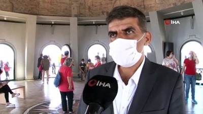  Galata Kulesi’ne restorasyon sonrası ziyaretçi akını