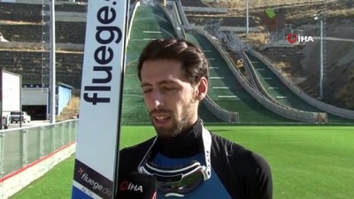 Kayakla Atlama Milli Takımı kış sezonuna hazırlanıyor