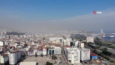  Samsun'da 'pus'lu hava