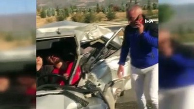 trol -  Tokat'ta acı görüntü: Baba ile oğlunu kaza ayırdı Videosu