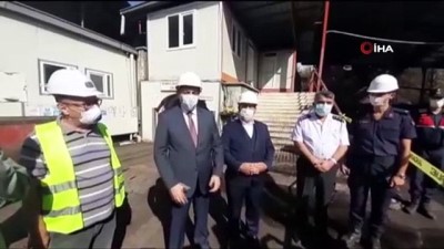 maden ocagi -  Vali ve milletvekilinden göçük meydana gelen maden ocağında inceleme Videosu