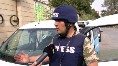  - Ermenistan ordusu Terter’de gazetecileri hedef aldı