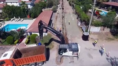  Hisarönü-Ovacık kanalizasyon hattının yüzde 20’si tamamlandı