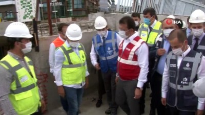  İBB Başkanı İmamoğlu yol kenarına dikey bahçe yerine grafiti yapılması ile ilgili; 'Bir şehrin bu tarz şeylere ihtiyacı yok'