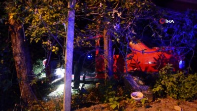  Polisten kaçan alkollü sürücü kaza yaptı