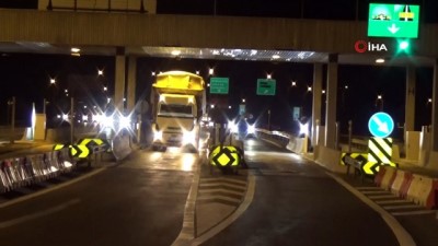  Bolu Tüneli bakıma alındı, Boludağı’nda kilometrelerce araç kuyruğu oluştu