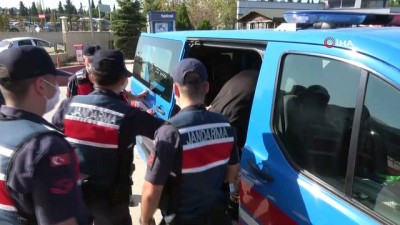  Samsun'da HTŞ terör örgütü şüphelisi 4 yabancı adliyeye sevk edildi