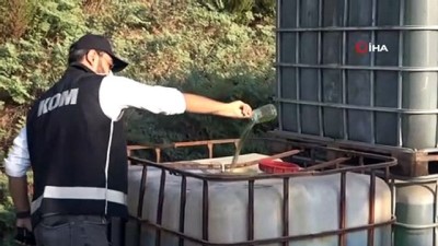 10 numara yag -  Adana'da 20 ton kaçak akaryakıt ele geçirildi Videosu