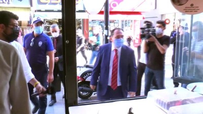  Eyüpsultan'da korona virüs denetimi