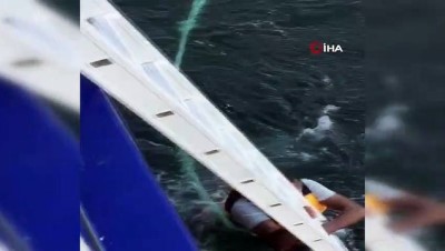 gemi personeli -  İDO hayat kurtardı... Denizde can pazarı kamerada Videosu